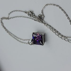 LG. 5ct. Amethyst Pendant